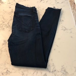 Hudson Barbara Hi Rise Raw Hem Jean